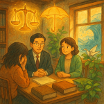 親密關係暴力下的離婚監護戰略：爭取監護、探視限制與證據布局 示意图