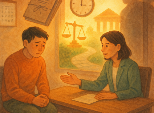 涉嫌權勢性交怎麼辦？被害人與被告的程序權利與資源 示意图