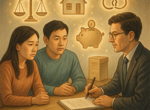 離婚 分財產有海外資產？跨境分配與稅務雷點總整理 示意图